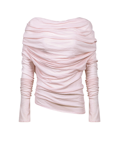 BOUND TOP MUTED PINK