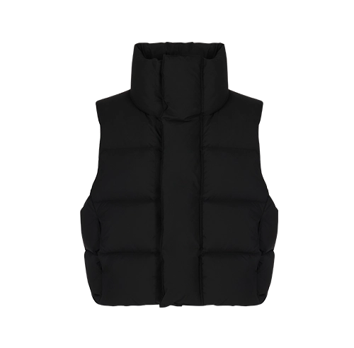 MML VEST - PU BLACK