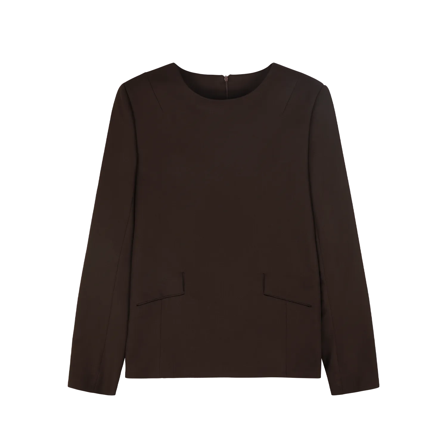 TAILORED TOP TABACCO