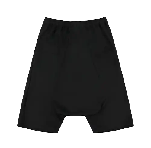 SADDLE SHORTS BLACK