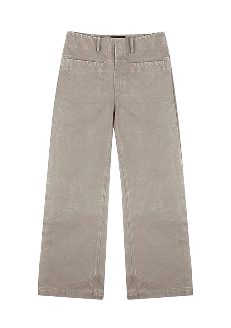 HEAVY TROUSER FLINT