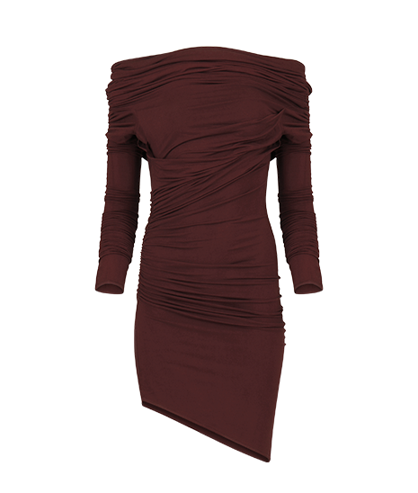 MINI BOUND DRESS RUBY