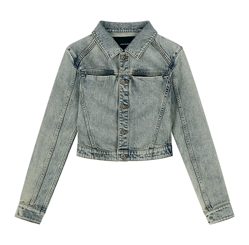 MICRO DENIM JACKET SURFACE WAVE