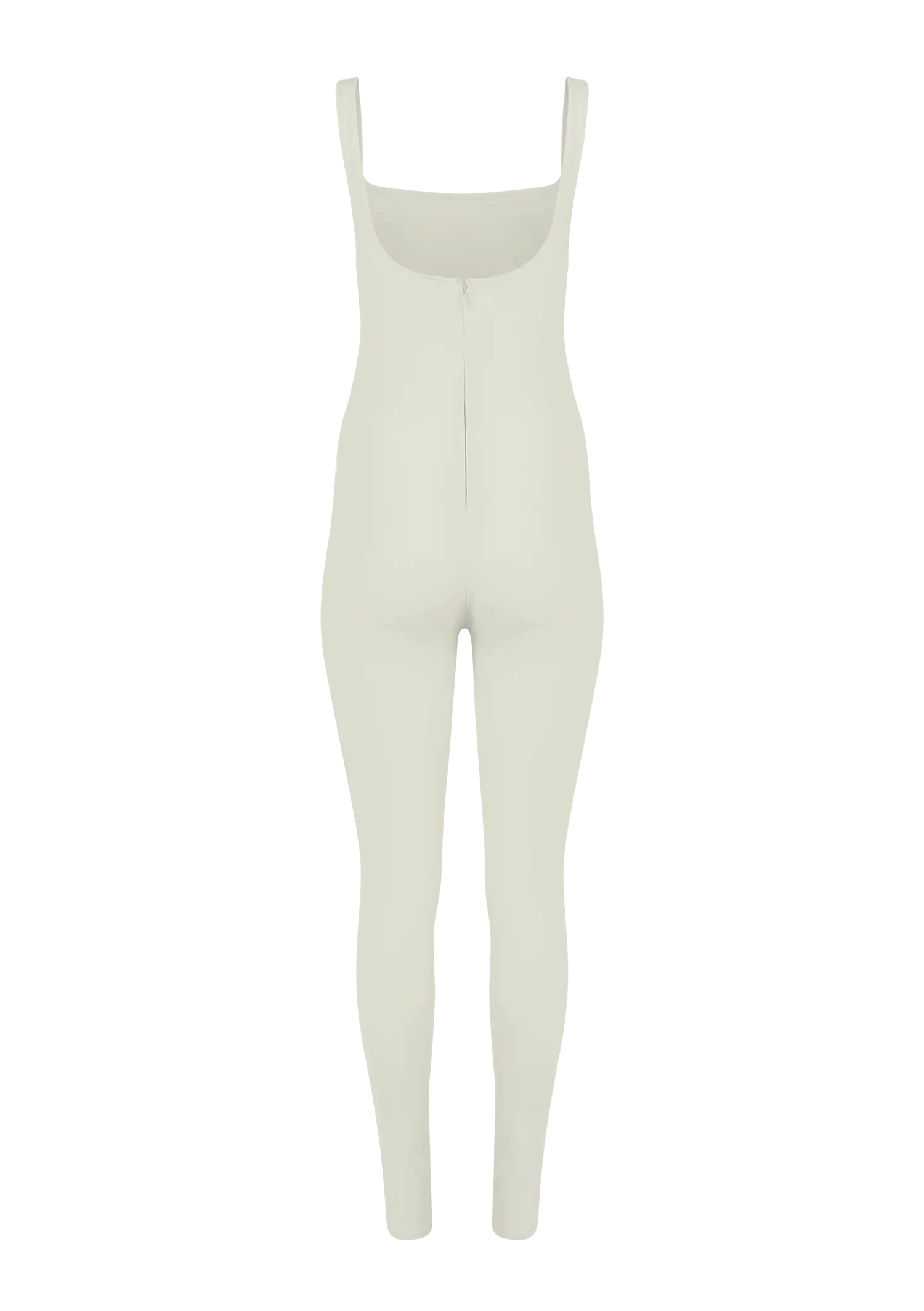 SQUARE NECK CATSUIT - NYLON SPANDEX RICE