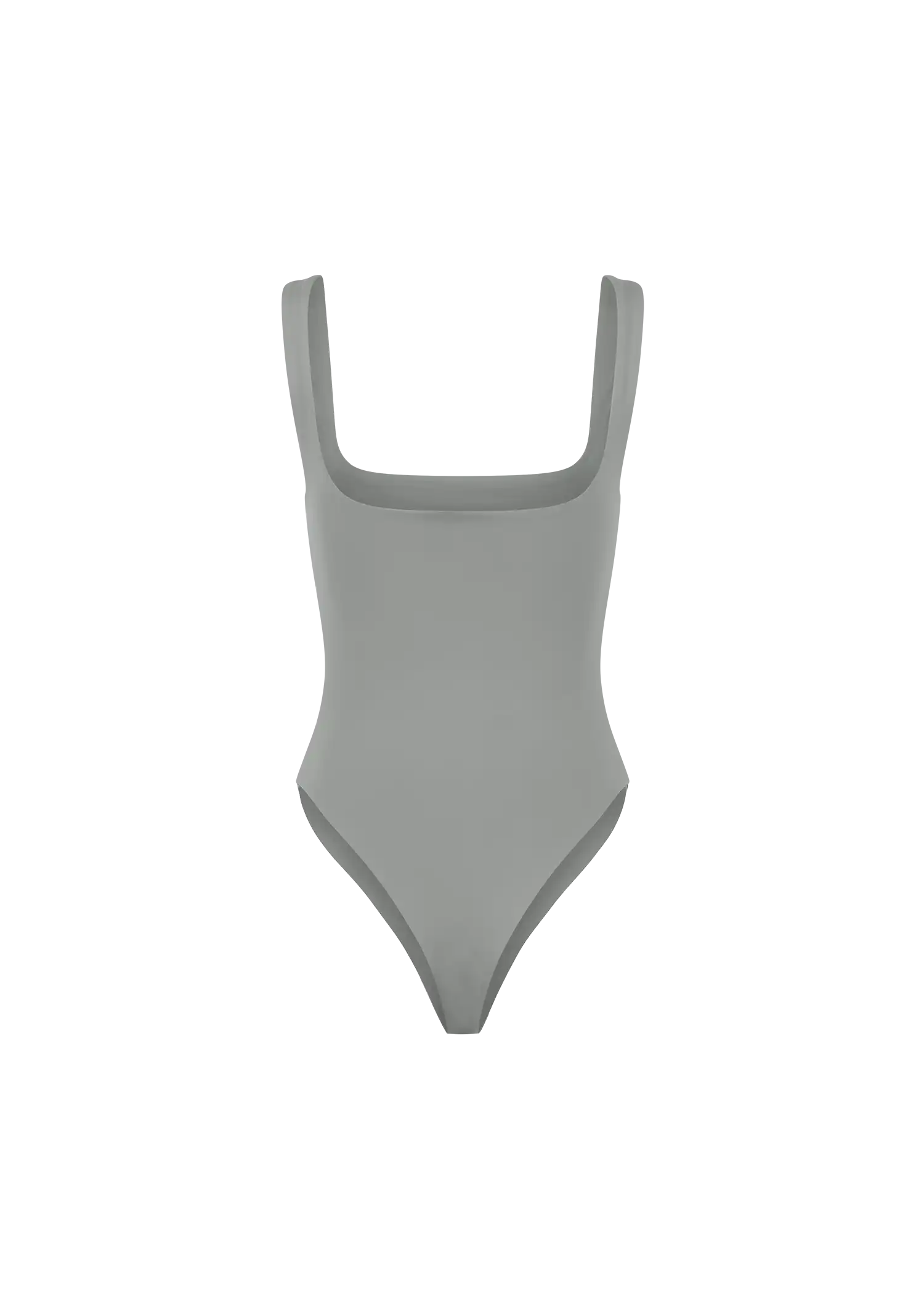 SQUARE NECK BODYSUIT - NYLON SPANDEX RHINO