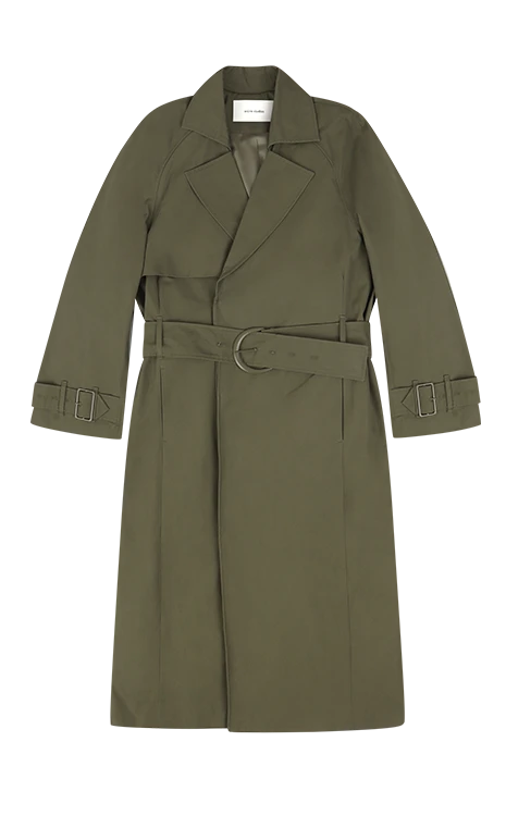 GOODMAN TRENCH MILITARY GREEN