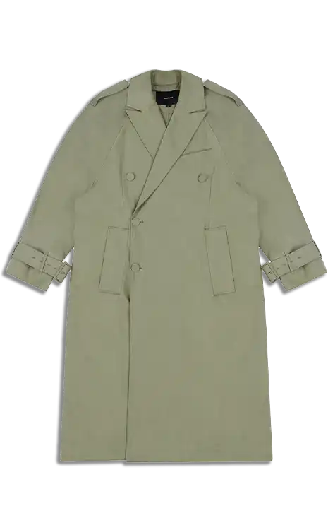 DOUBLE BREASTED COAT TRENCH