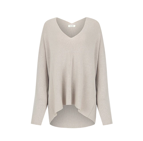 DORMER KNIT LIGHT TAUPE