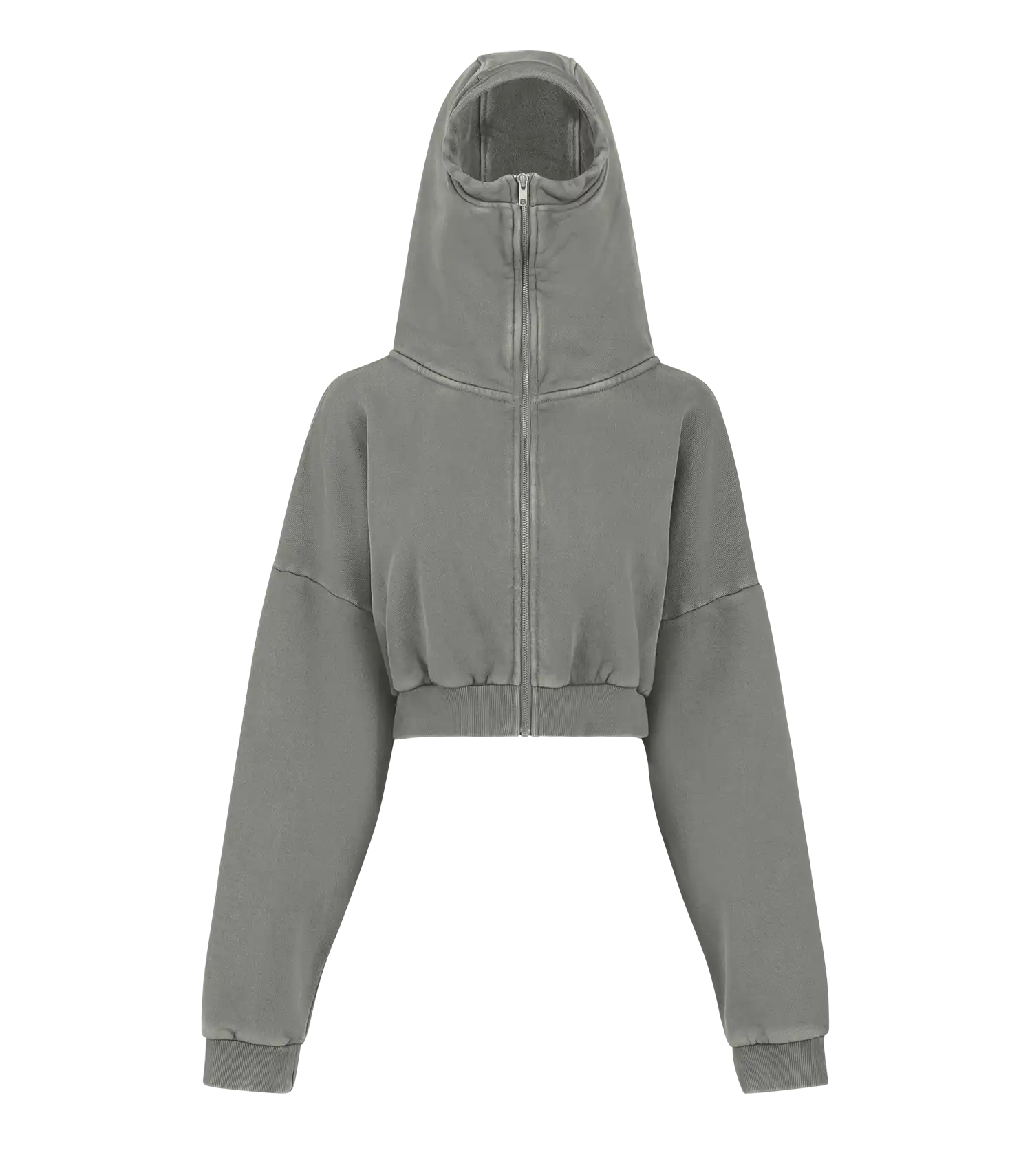 CROPPED FULL ZIP RHINO (view 2)