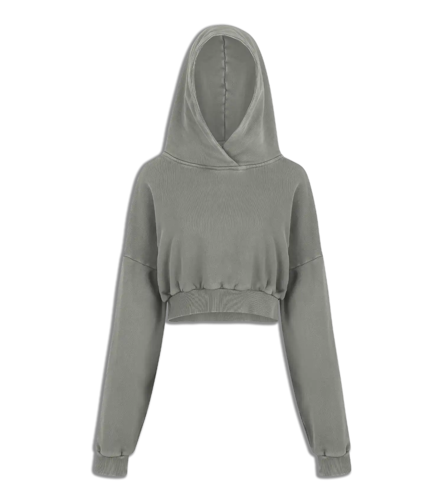 CROPPED HEAVY HOOD RHINO