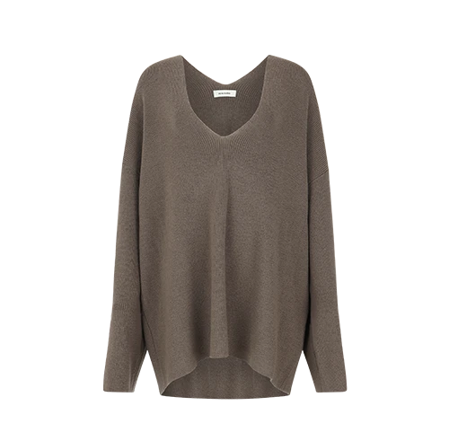 DORMER KNIT DARK TAUPE