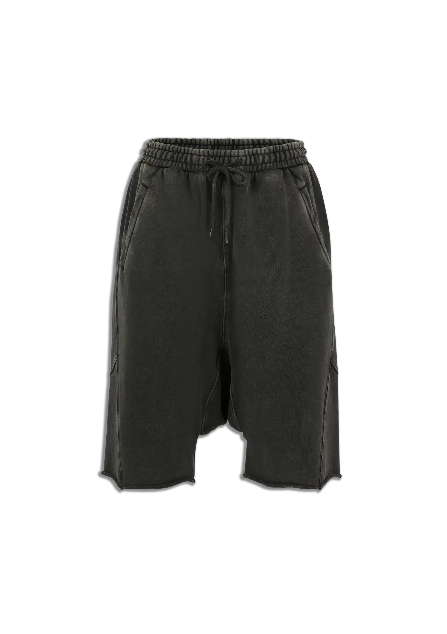 HEAVY DROP SHORT WASHED BLACK