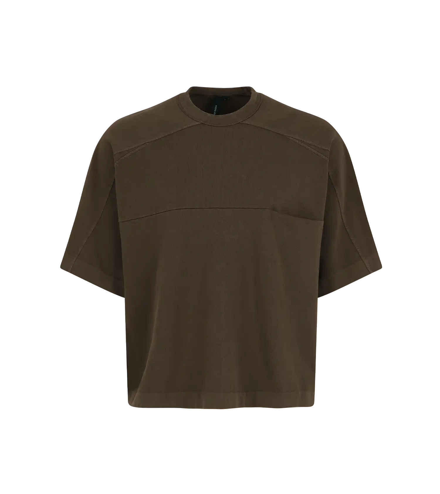 HEAVY POCKET TEE BRUNETTE