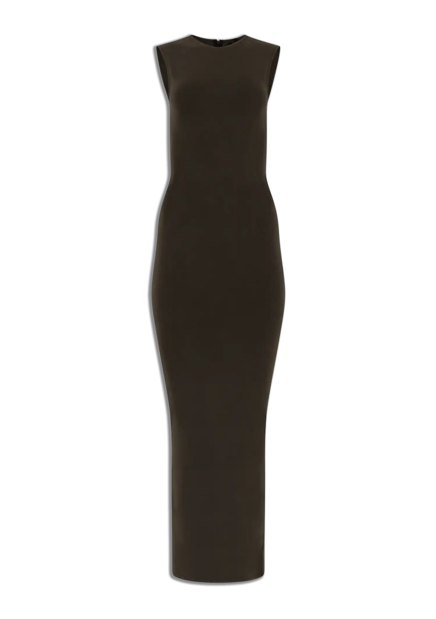 SLEEVELESS MAXI - COTTON SPANDEX BRUNETTE