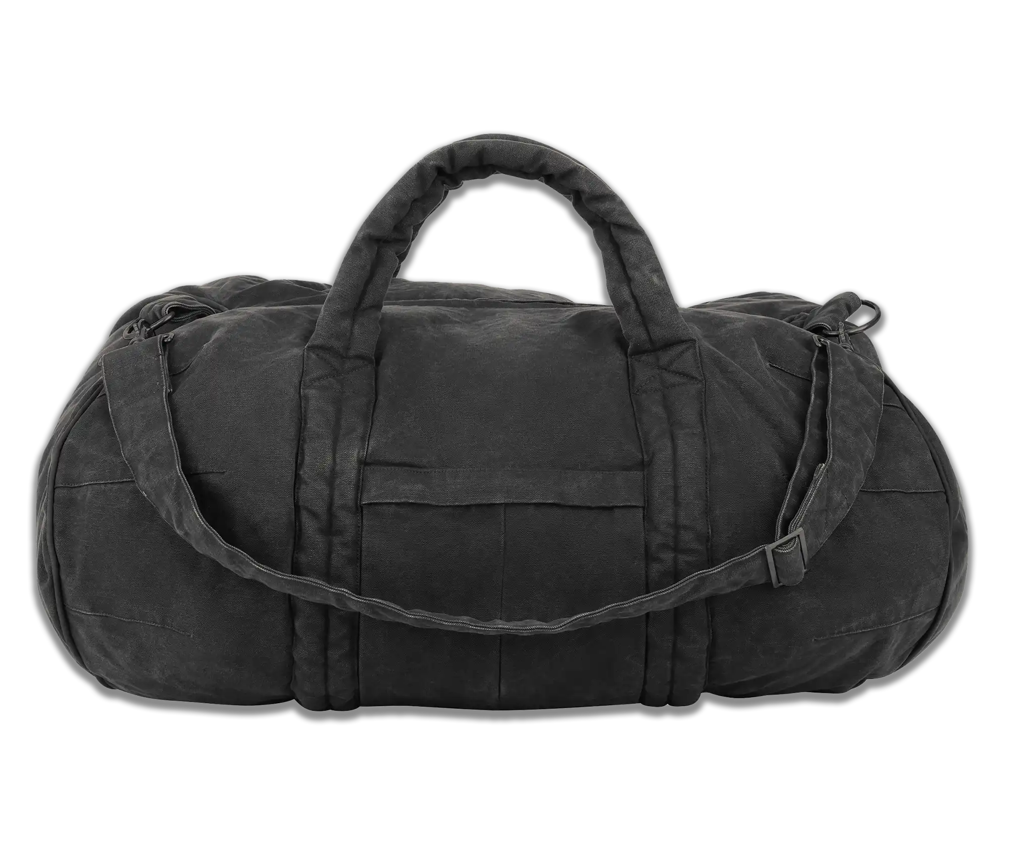 STANDARD DUFFLE WASHED BLACK (CANVAS)