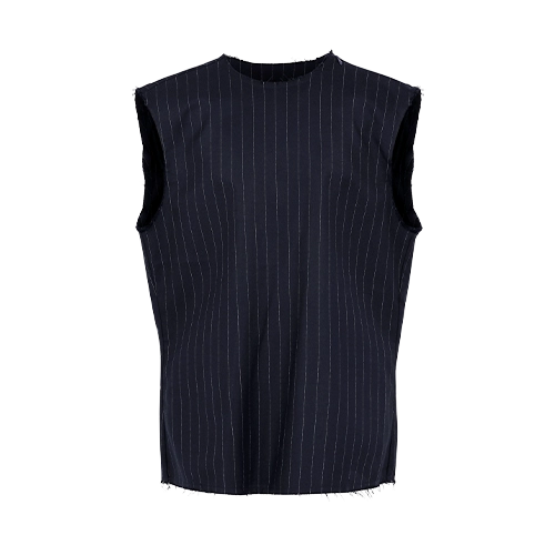 TELL TANK NAVY PINSTRIPE
