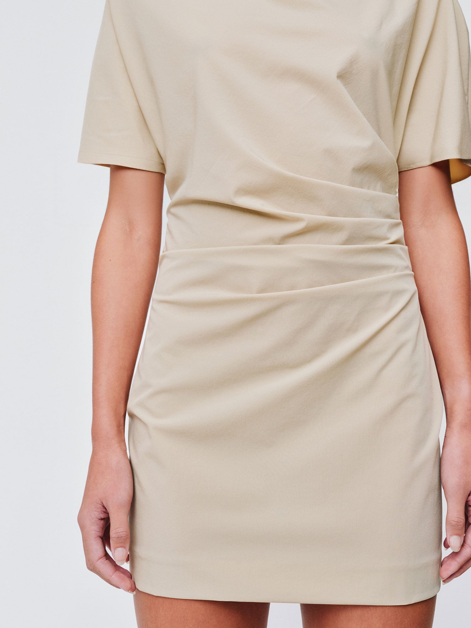 ELODIE MINI DRESS | SAND
