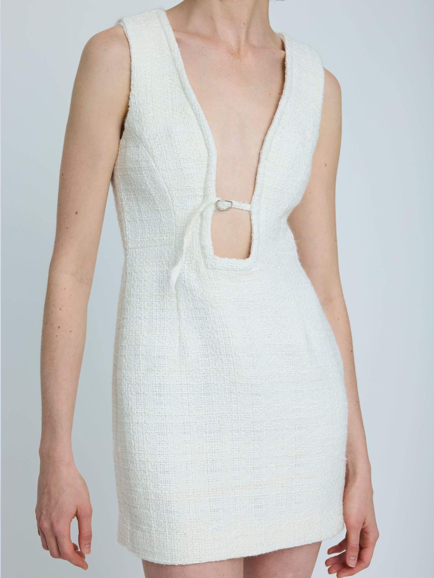 BECK MINI DRESS | IVORY