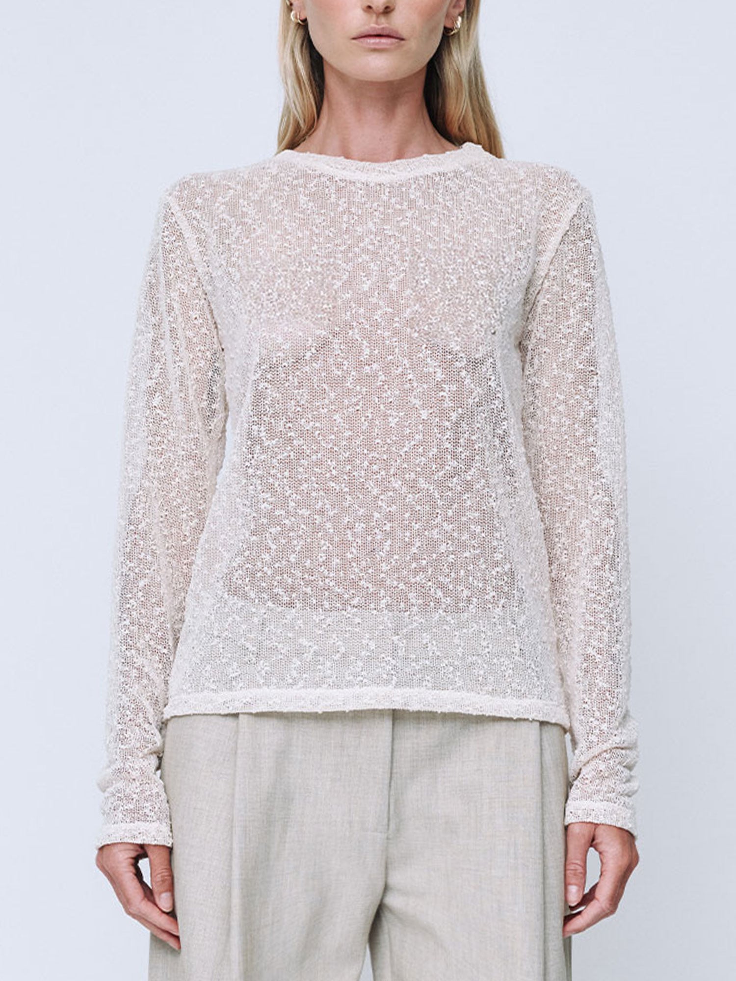 LONG SLEEVE TSHIRT | BONE