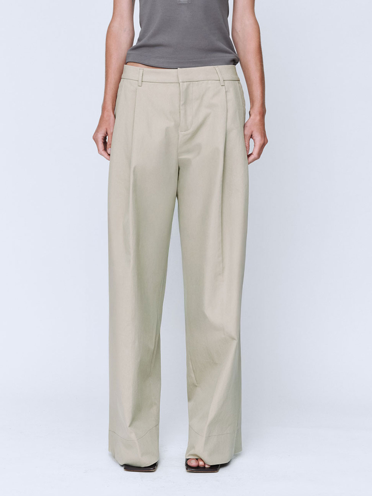 CHARLIE TROUSER | TAUPE