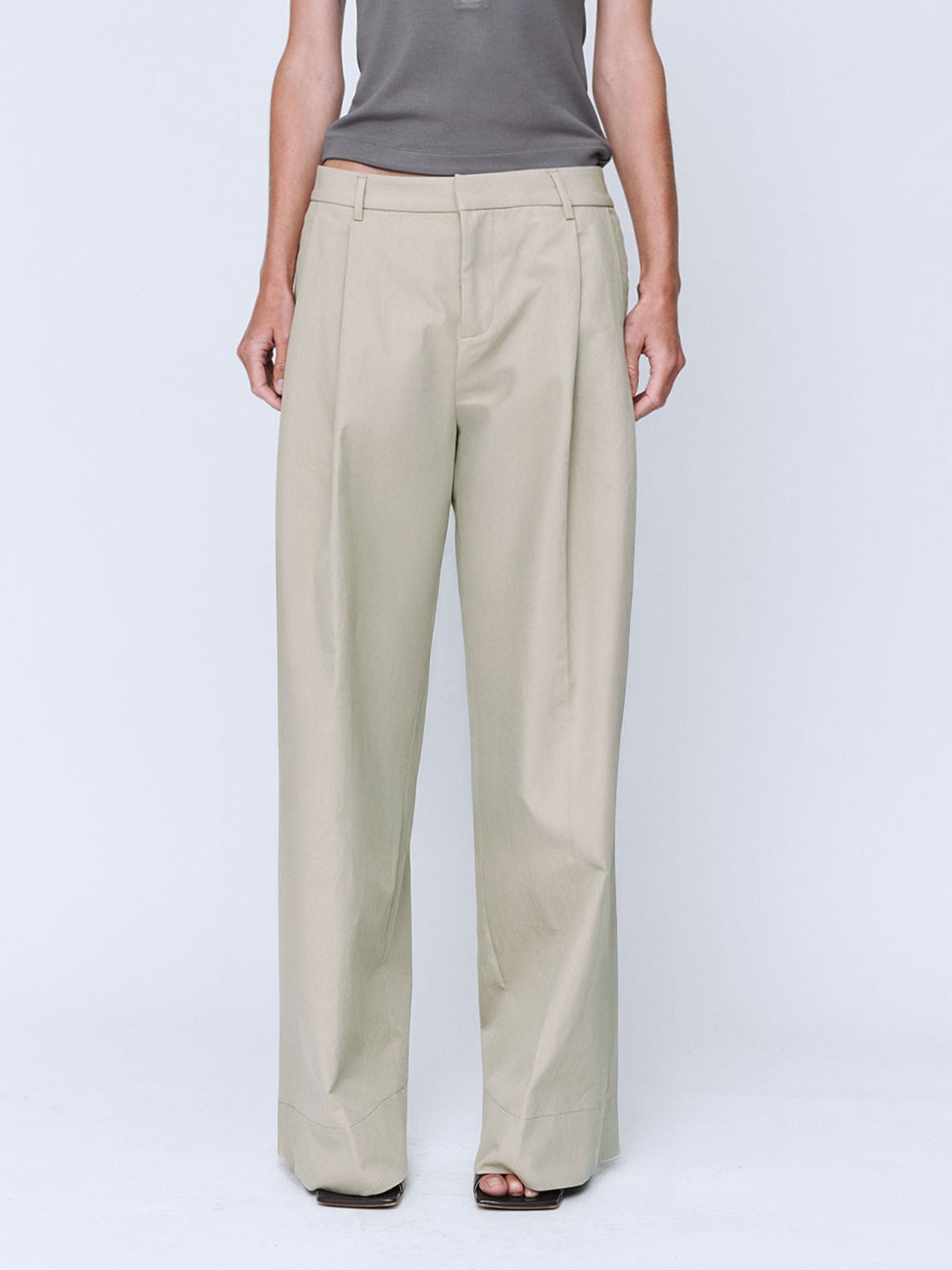 CHARLIE TROUSER | TAUPE