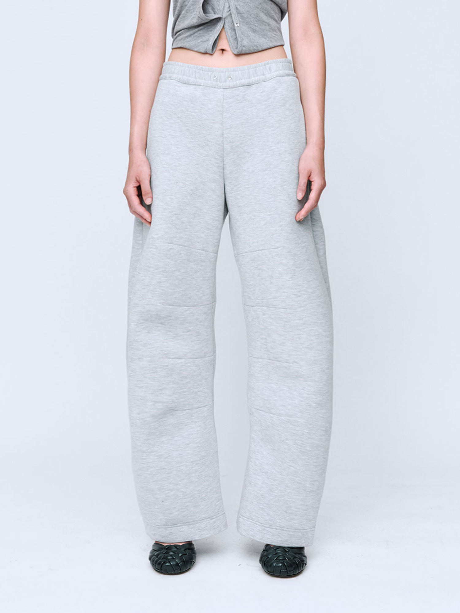 DARTED SWEATPANTS | GREY MARLE
