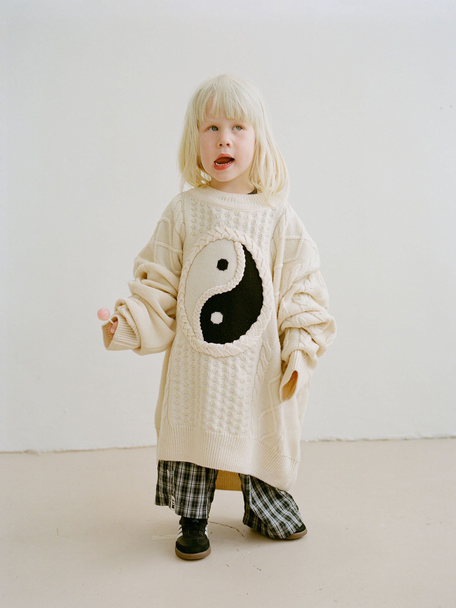 YIN YANG SWEATER | IVORY