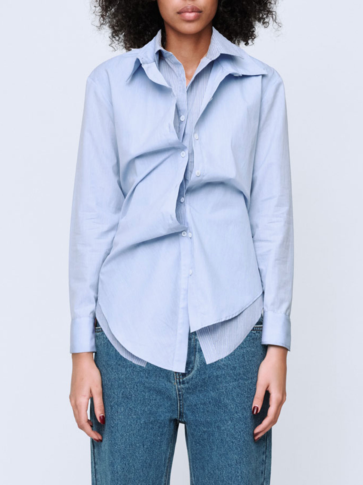 DOUBLE UP SHIRT | LIGHT BLUE