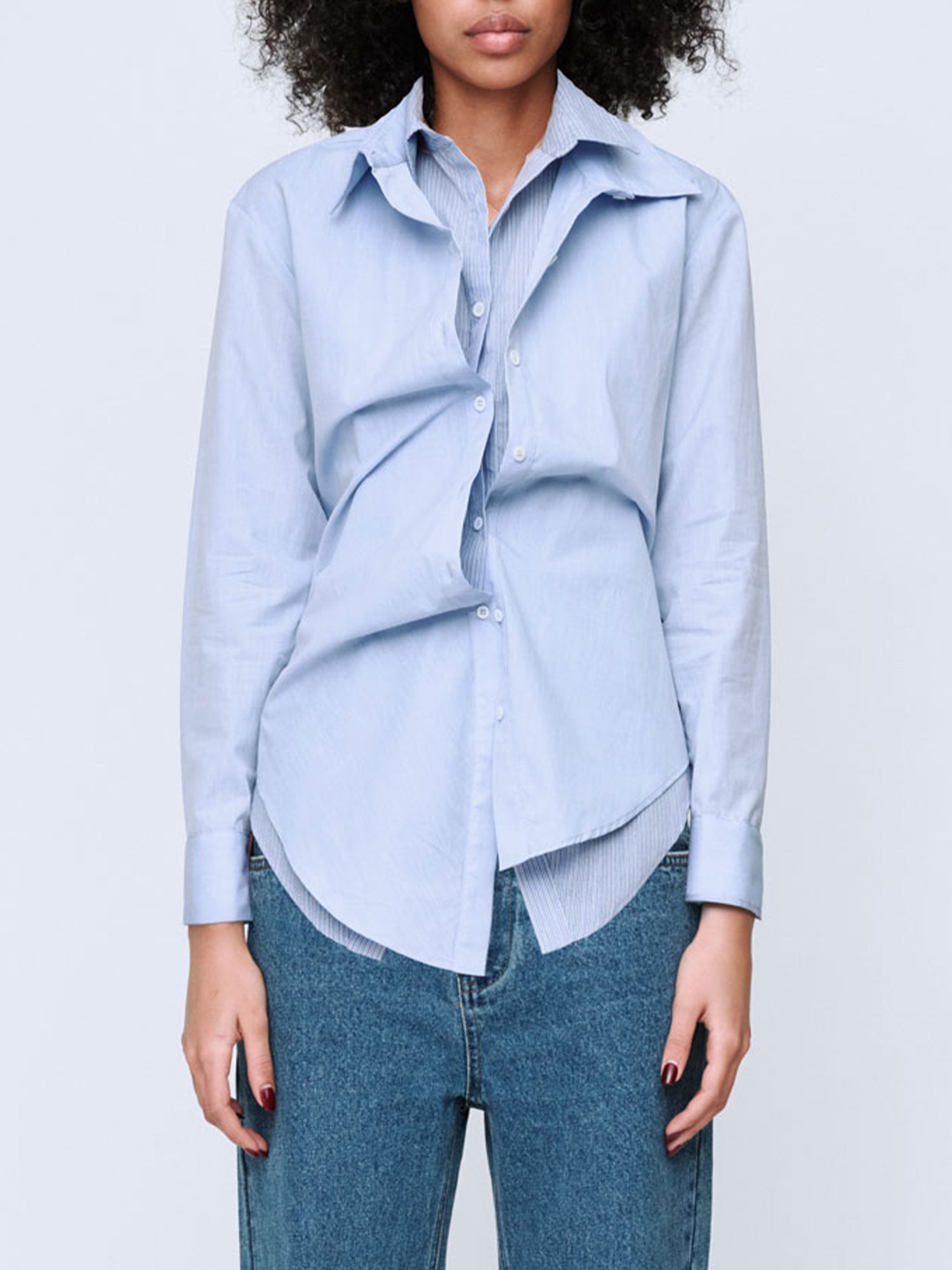 DOUBLE UP SHIRT | LIGHT BLUE