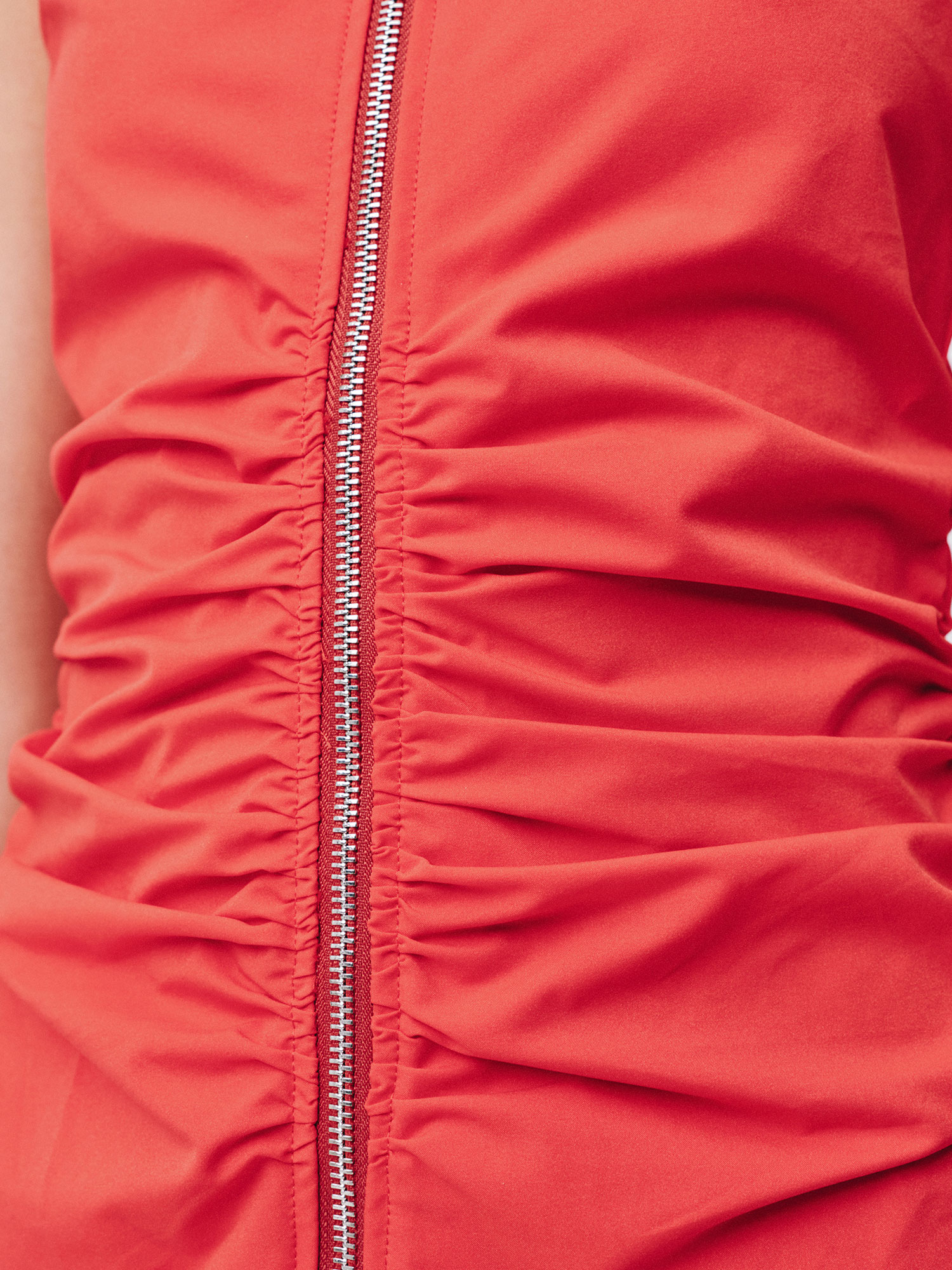 ZIPPER BODICE | RED