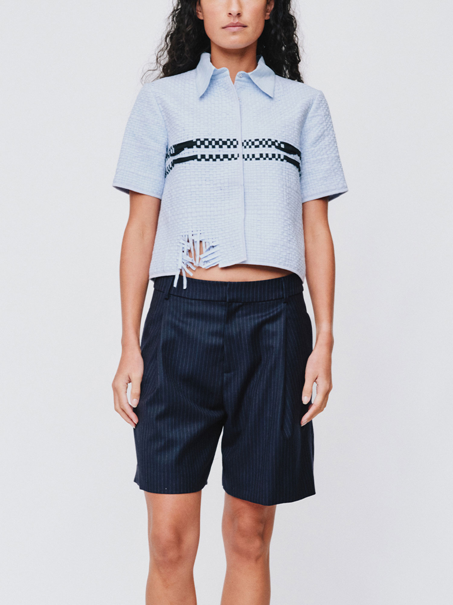 RUE SHORT SLEEVE SHIRT | ICY BLUE