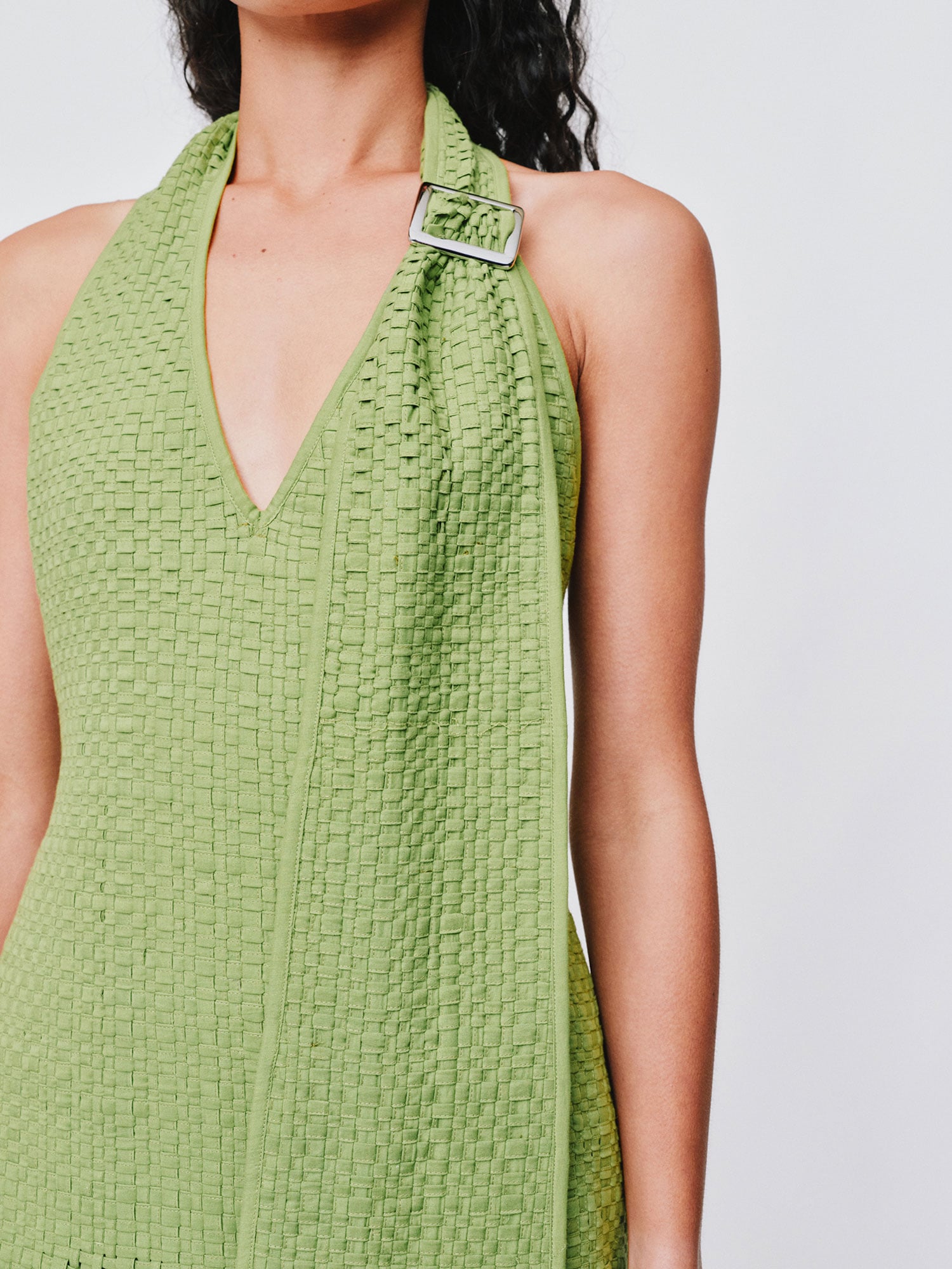 RUE MINI DRESS | GREEN