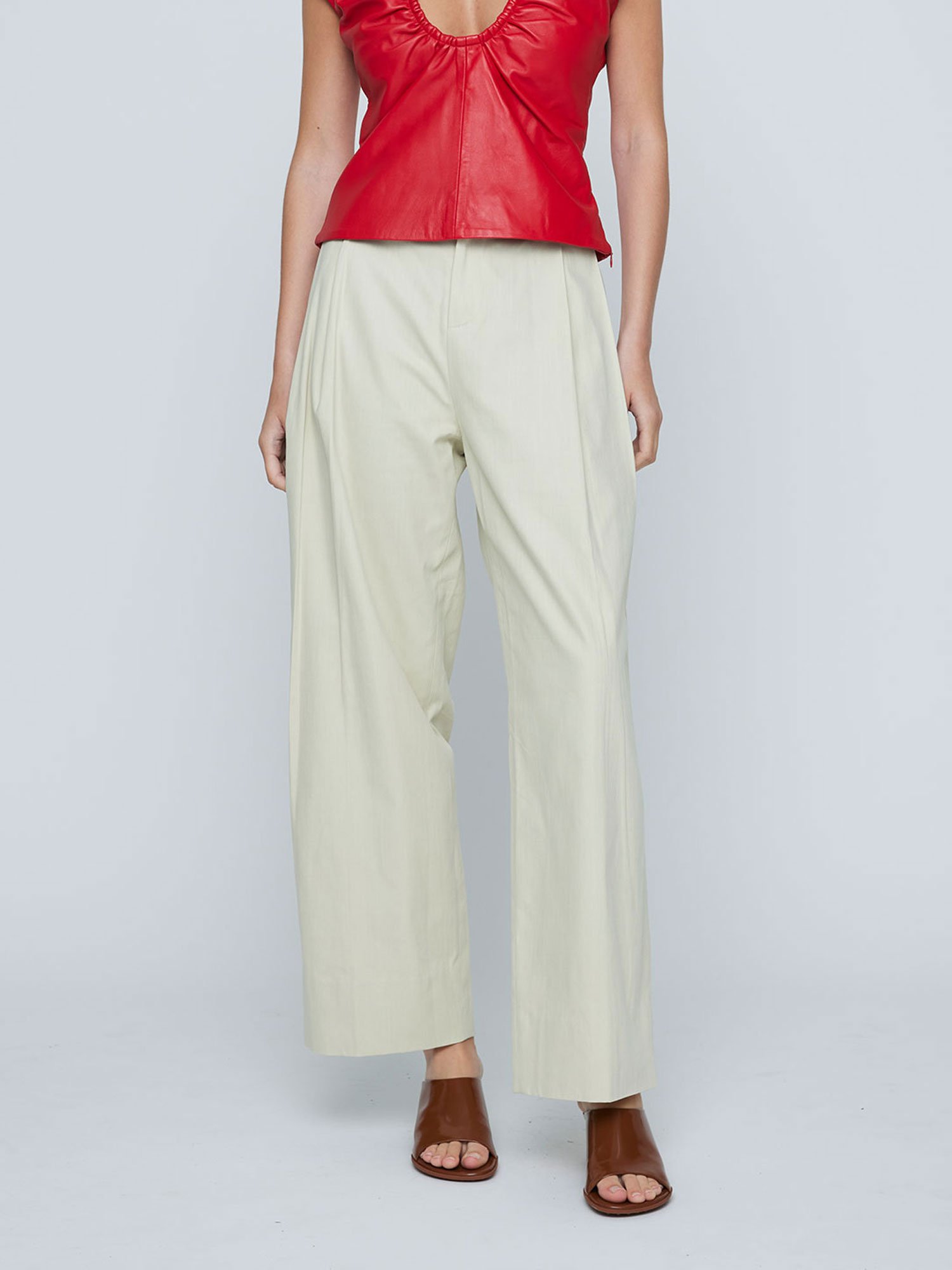 CHARLIE TROUSER - STONE