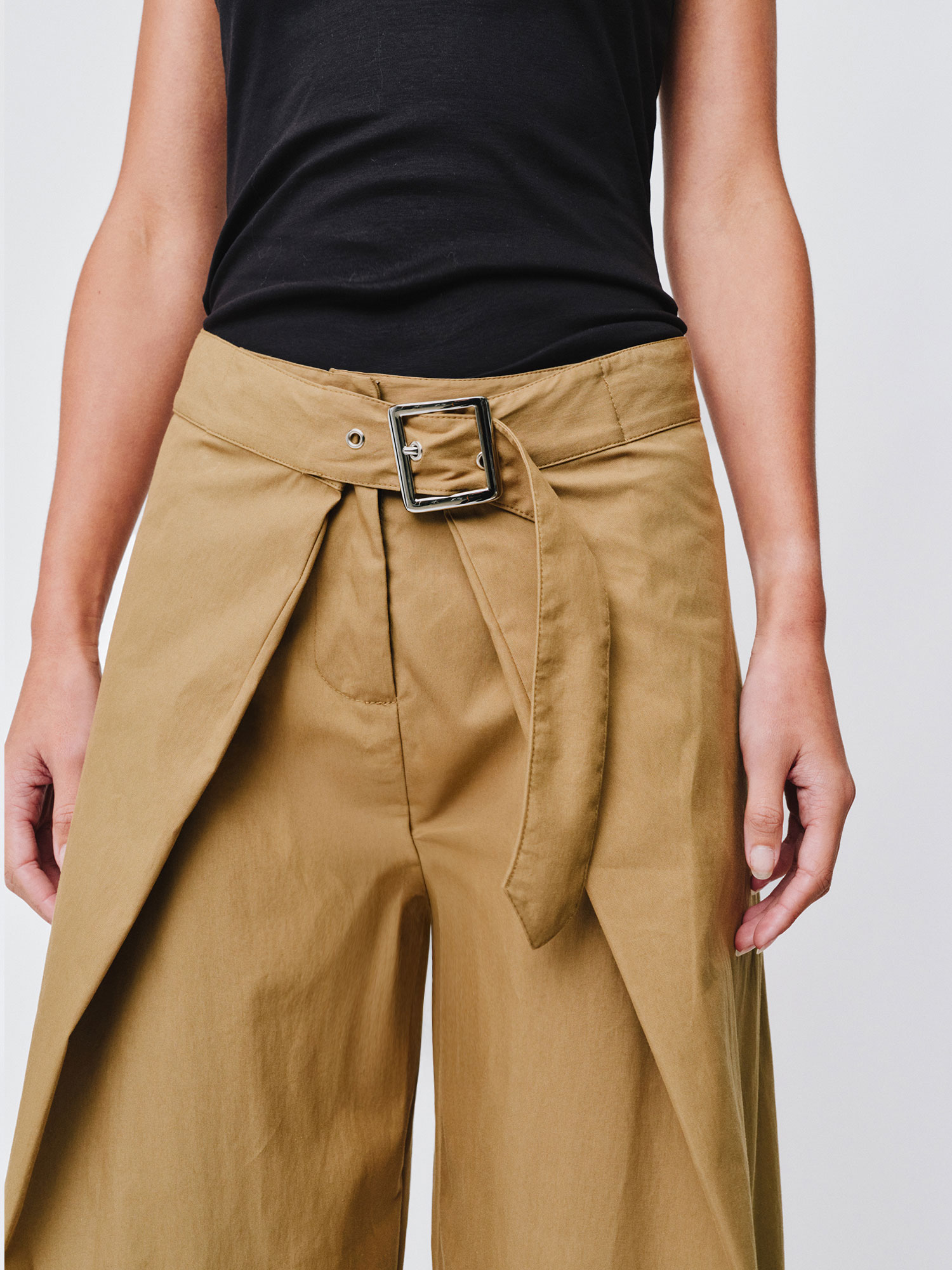 UTILITY WRAP TROUSER | KHAKI