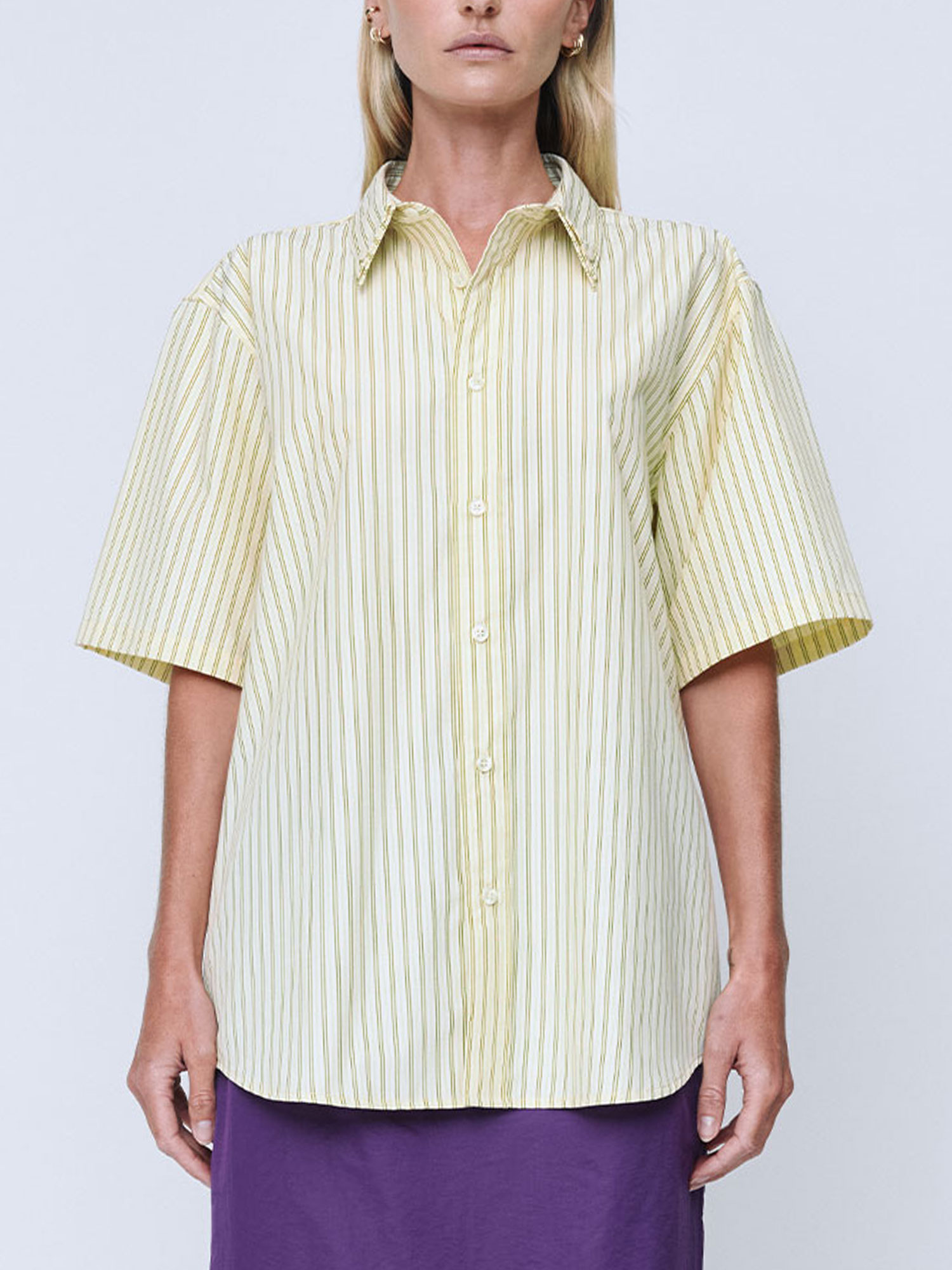 DOUBLE COLLAR SHIRT | BUTTER