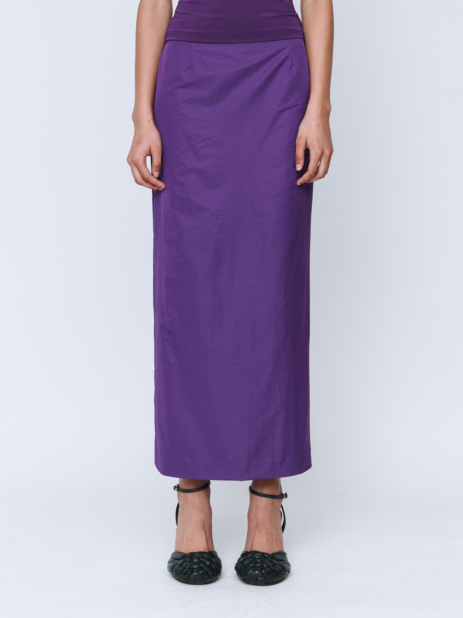 SOPHIA MAXI SKIRT | GRAPE