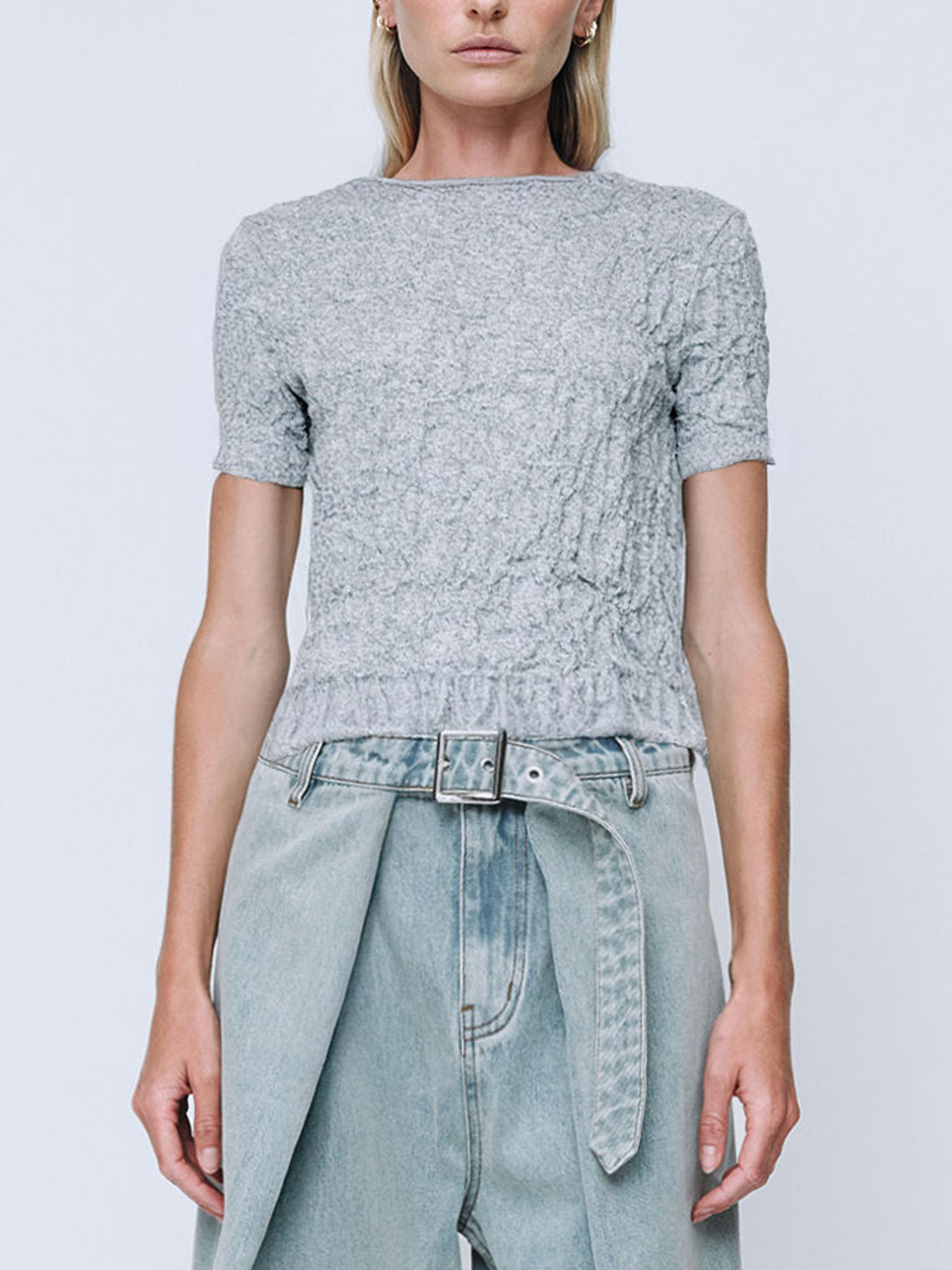 SCRUNCH TSHIRT | GREY