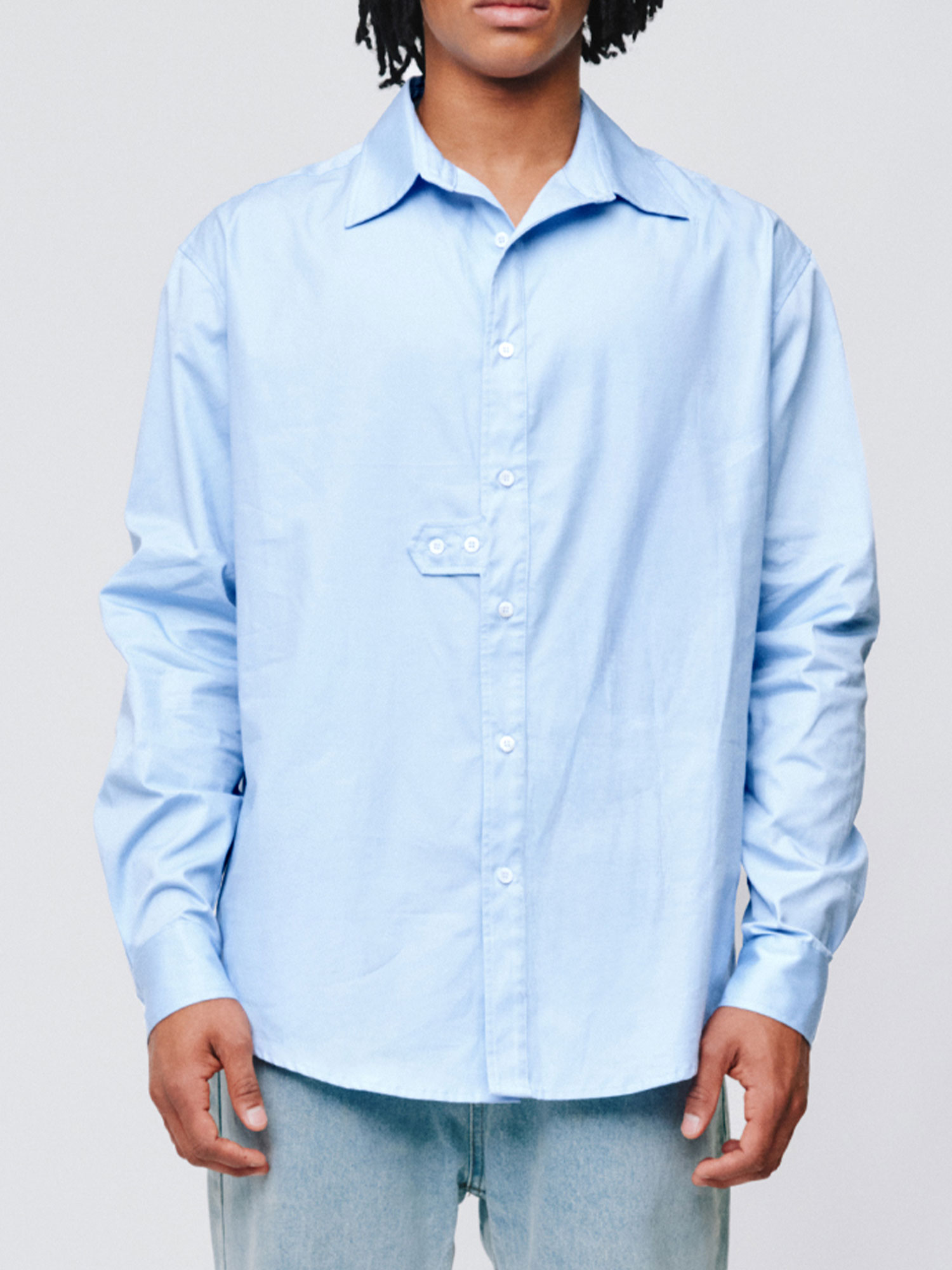 MENS TAB SHIRT | BLUE