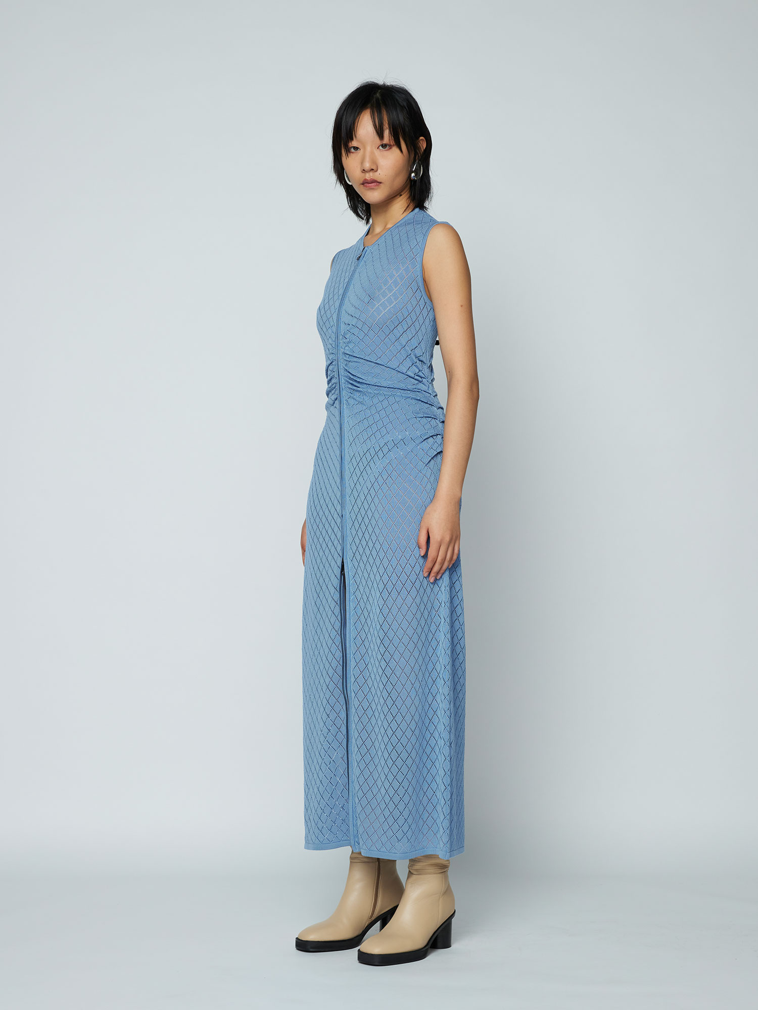zipper tank dress